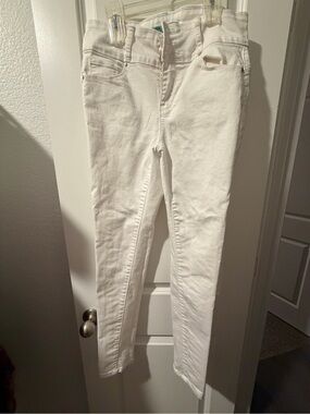 Wax Jean White Skinny Jeans